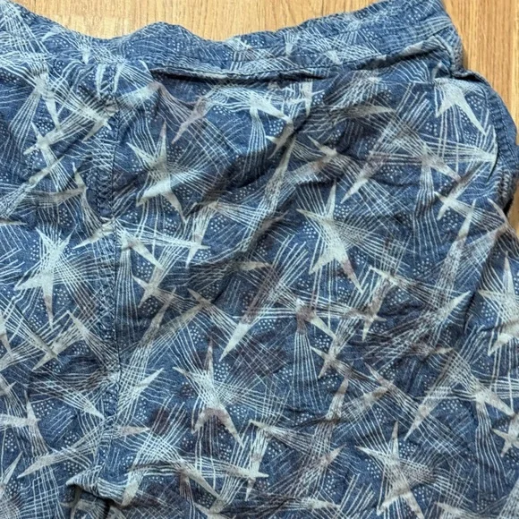 YMC Denim Star Patterned Shorts - Picture 5 of 5